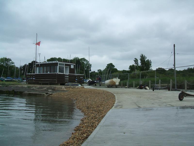 A new slipway for Creeksea Creeksea Sailing Club photo copyright CSC taken at Creeksea Sailing Club