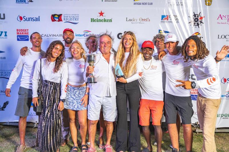 Carlo Falcone's One-Off Caccia alla Volpe (ANT) - Second in CSA Racing 4 - Antigua Sailing Week photo copyright Takumi Media taken at Antigua Yacht Club