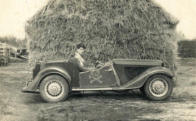 Tony's first project in 1954 – In 1954 Tony was an apprentice at De Havillands and rebuilt this BMW with a new body. The car still exists today. It is in Germany in concours condition - photo © Tony Fleming