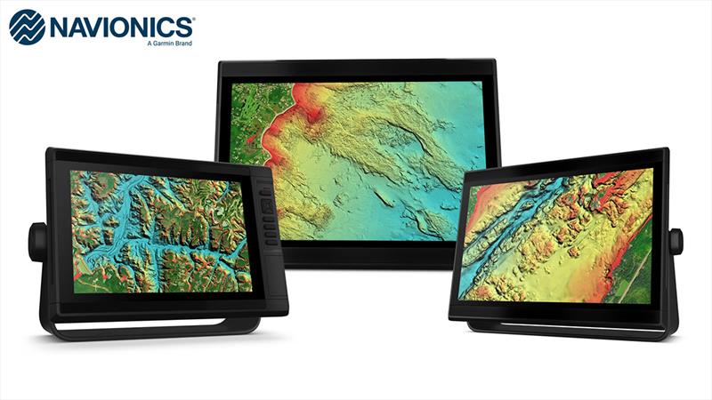 New Relief Shading for Navionics - photo © Garmin