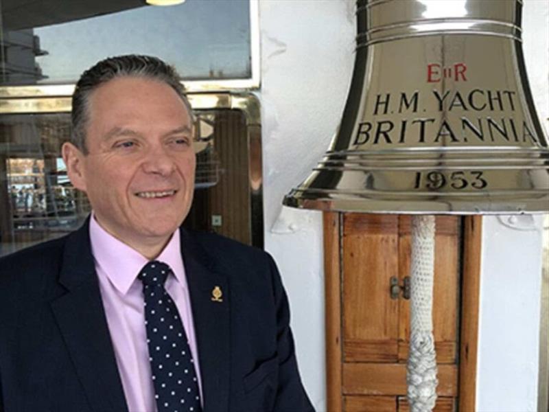 Bob Downie, Chief Executive, The Royal Yacht Britannia Trust - photo © Royal Yacht Britannia Trust