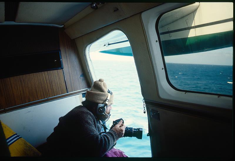 Tasmanian Photographer Richard Bennett  - photo © Claire Bennett