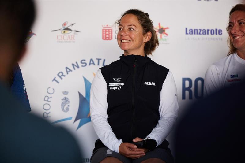 Alexia Barrier, skipper of The Famous Project's MOD70 Limosa - photo © James Mitchell