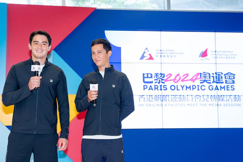 Hong Kong Sailing Athletes set for Paris 2024 - Russell Aylsworth(left) and Akira Sakai (right) - photo © Panda / Takumi Images