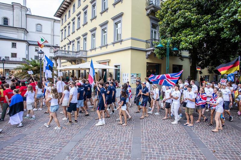 Youth Sailing World Championships 2024 Opening Ceremony in Riva del Garda - photo © Tamborini Alessio / World Sailing