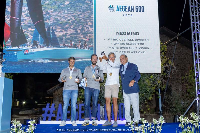 Winner Neomind - AEGEAN 600 - photo © Nikos Alevromytis / Alen Photography