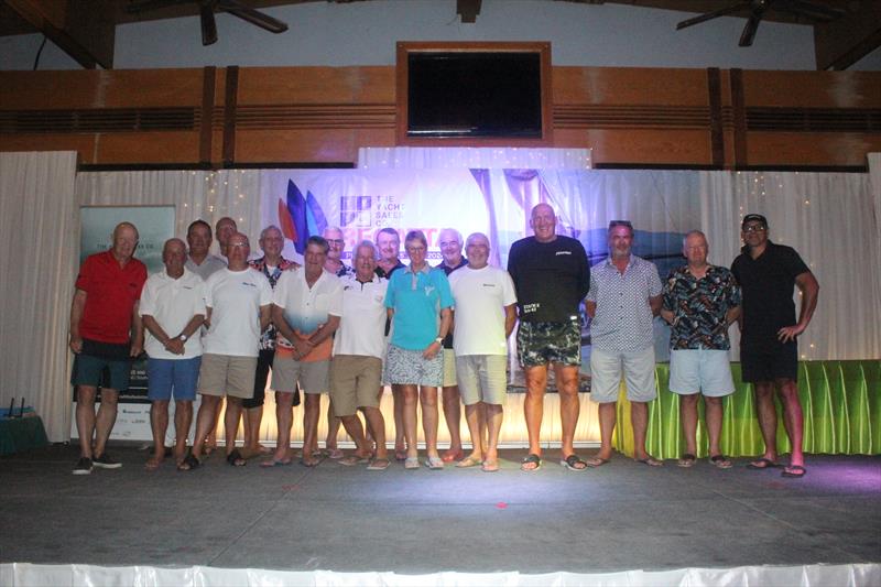 Skippers during the The Yacht Sales Co Regatta 2024 Day 5 at Phuket, Thailand photo copyright Peter Theimann, Scott Murray, Victor Gordeev taken at Phuket Yacht Club