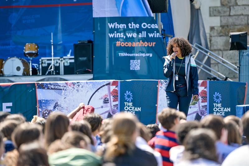 The Ocean Race 2022-23 - 18 May 2023. Learning Programme in Ocean Live Park in Newport photo copyright Sailing Energy / The Ocean Race taken at 