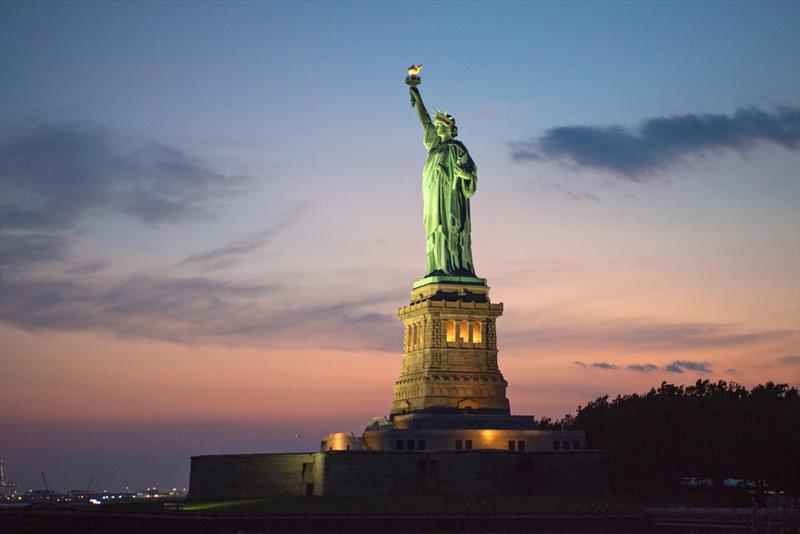 Statue of Liberty, Libery Island, NYC photo copyright Julienne Schaer taken at 