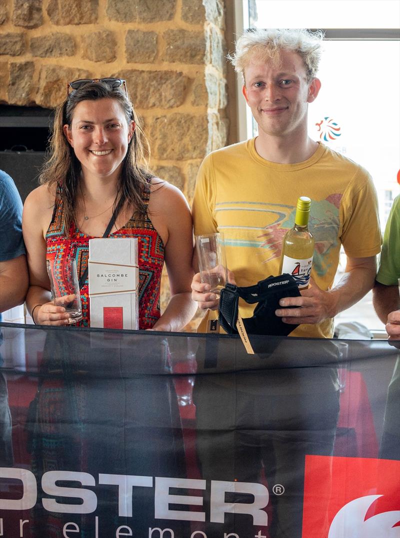 Brendan and Ellen winning at Summer Regatta - photo © RS Class Association