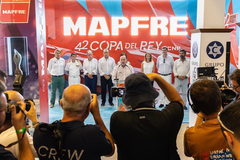 The Real Club Náutico de Palma hosted the official presentation of the 42 Copa del Rey MAPFRE - photo © Laura G. Guerra / Copa del Rey MAPFRE