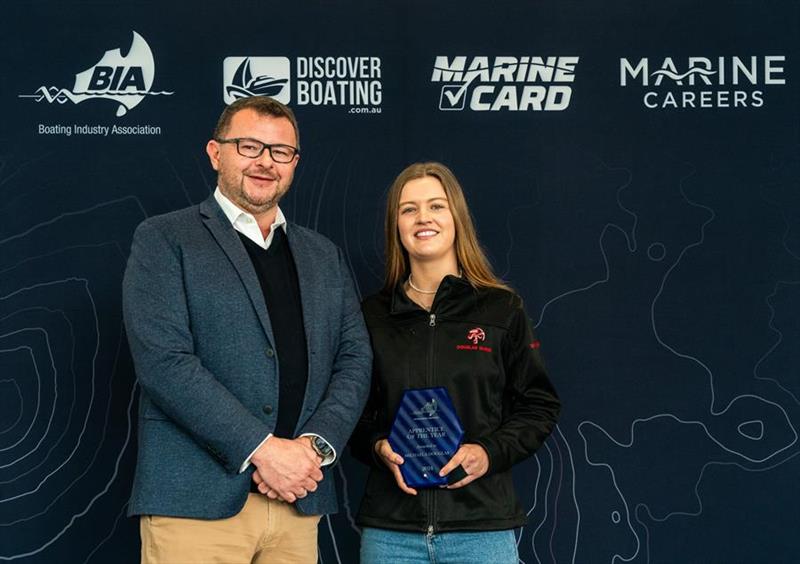 BIA awards 2024 Apprentice of the Year - photo © Boating Industry Association