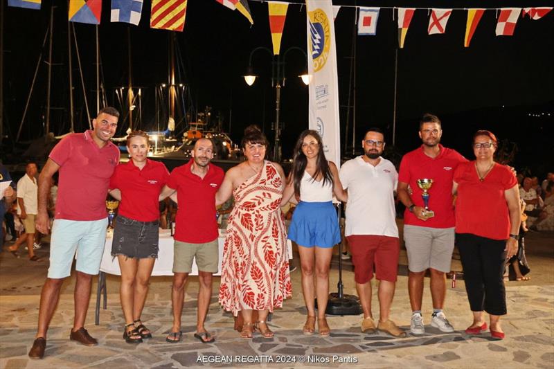 Aegean Regatta 2024 Leg 2 in Tilos - photo © Nikos Pantis