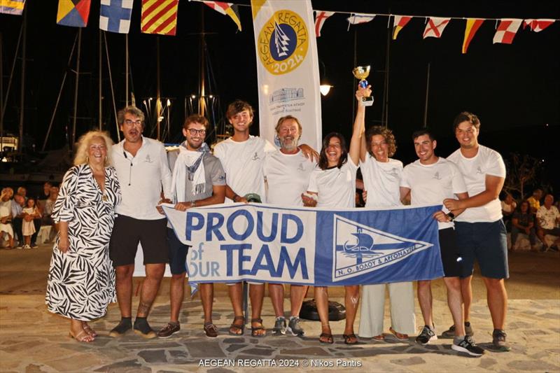 Aegean Regatta 2024 Leg 2 in Tilos - photo © Nikos Pantis