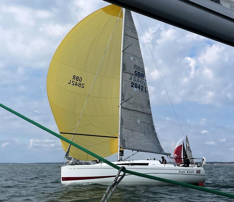 JOG Cowes - Poole - Cowes race, sponsored by Stoneways Marine photo copyright JOG taken at Junior Offshore Group