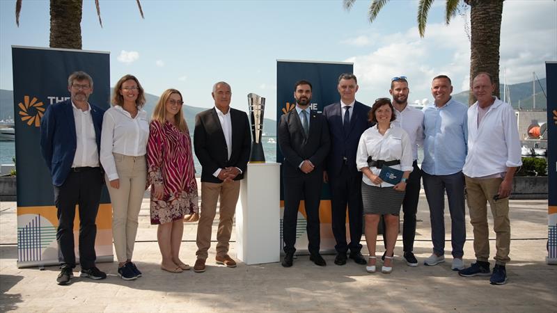 Announcement ceremony confirming The Ocean Race Europe 2025 will finish in Montenegro photo copyright Jorrit Groth / The Ocean Race taken at 