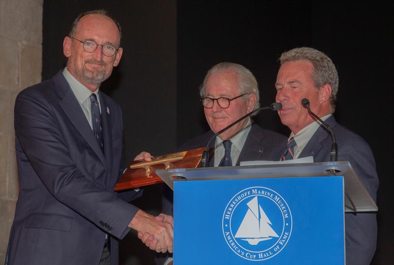 CFO Christophe Babule for L'Oréal - photo © Daniel Forster © America’s Cup Hall of Fame