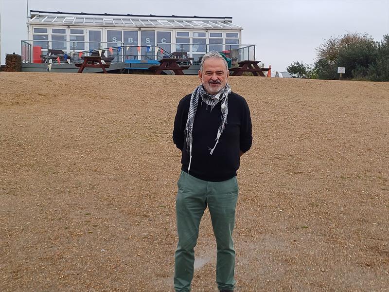 Adrian Tebbutt at Snettisham Beach Sailing Club photo copyright Fran Abrams taken at Snettisham Beach Sailing Club