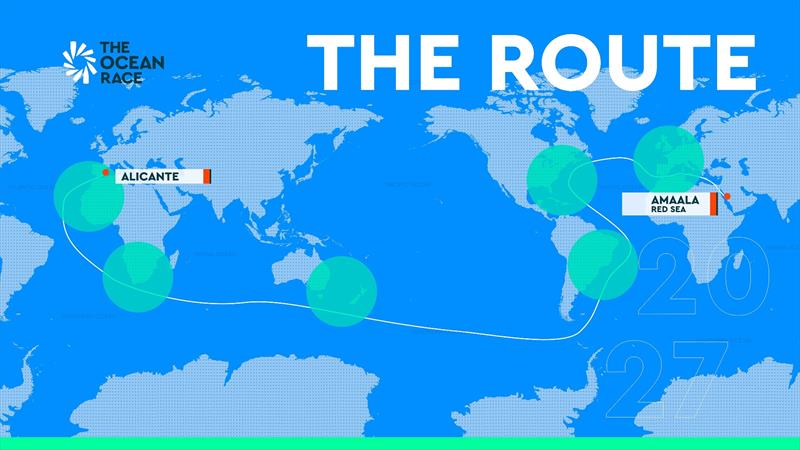 The Ocean Race 2027 Route Map - photo © The Ocean Race