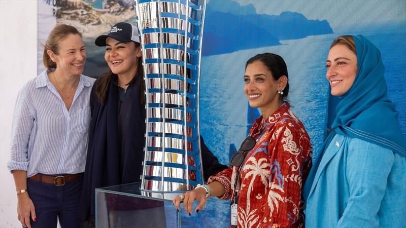 Mona Siraj, Director PR & Communications, Rawan Radwan, Manager PR & Communications, Kariman Abuljadayel, Saudi Olympian, and Rosanna Chopra , Executive Director Destination Development - photo © Red Sea Global