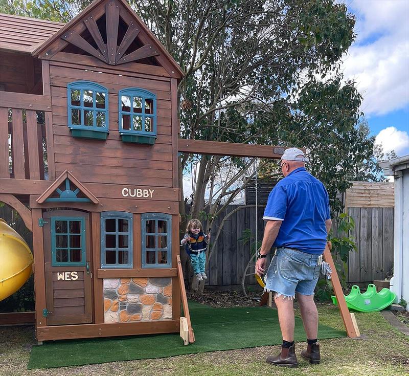 Work of art all right - now that's a Cubby House! - photo © Jenny Wall