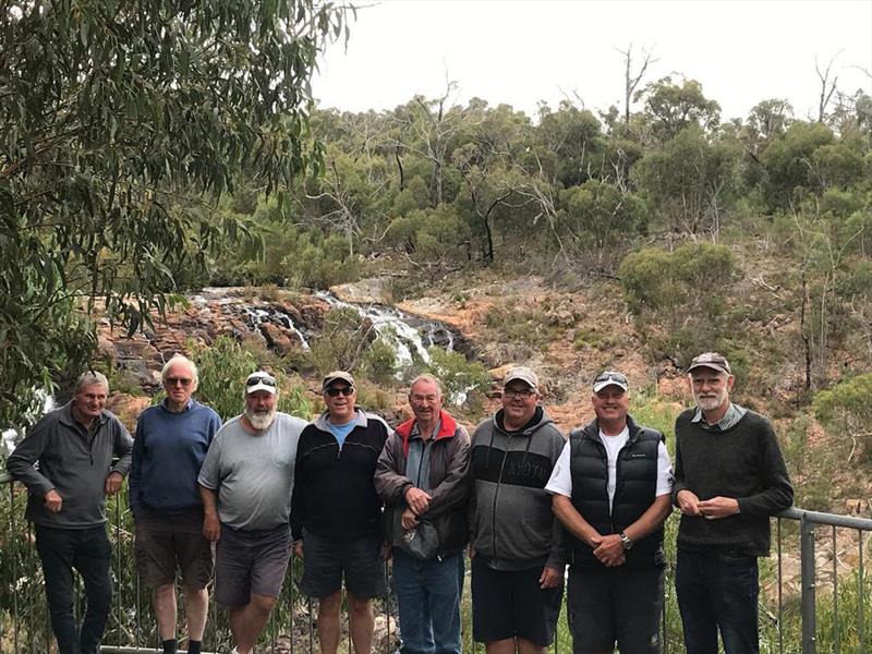 The Murray River gang - Chris Smethurst third in from the right - photo © Jenny Wall