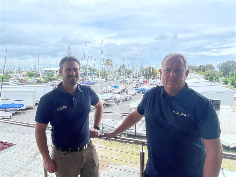 Ben Callard and Peter Pembroke - photo © Highfield Boats