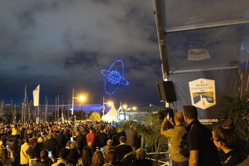 Celebrating the finish in Cherbourg-en-Cotentin - photo © Arthur Daniel / RORC