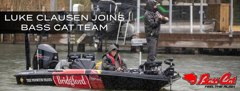 Luke Clausen joins Bass Cat Team photo copyright Bass Cat Boats taken at 