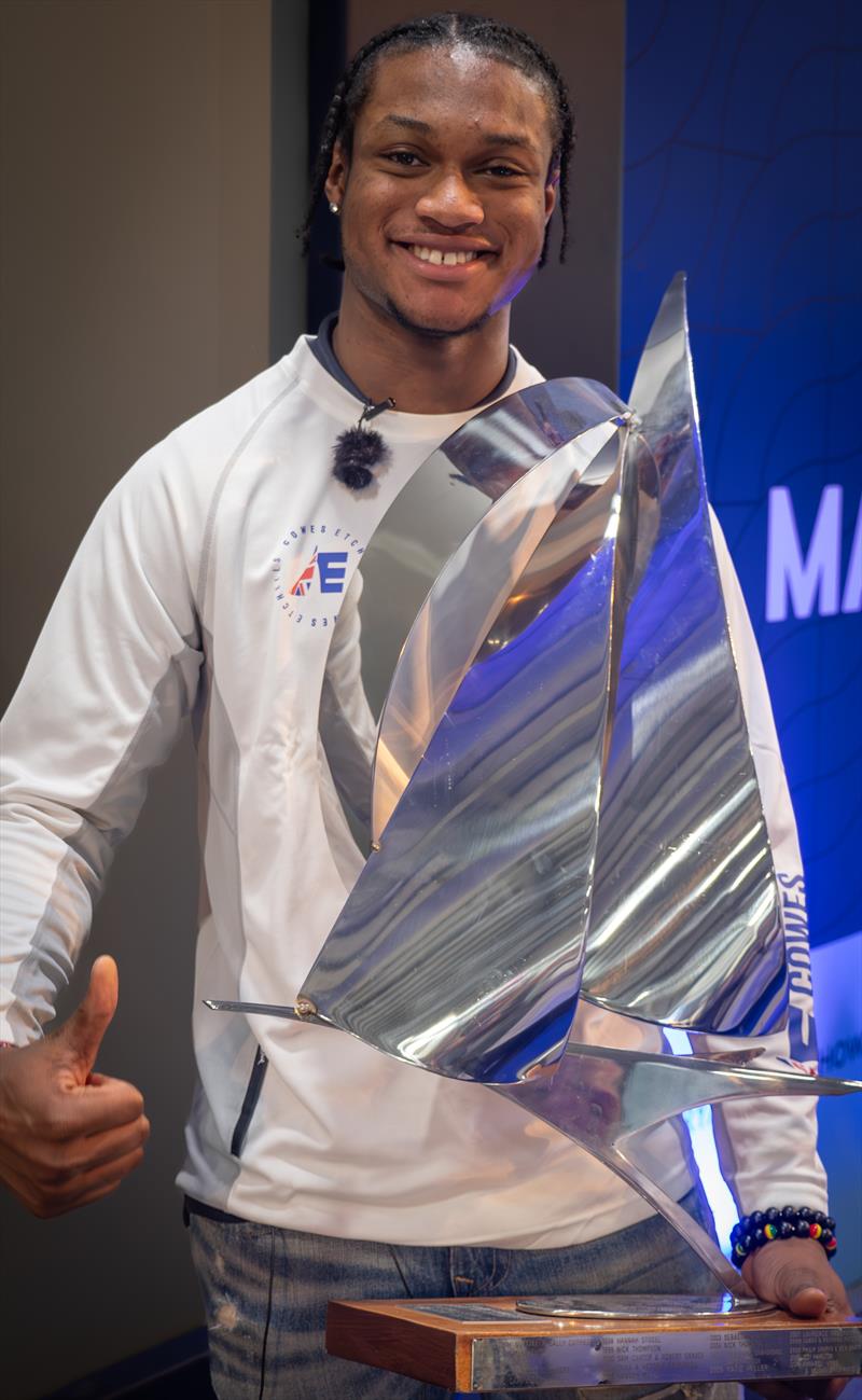 Jessye Opoku-Ware, YJA Young Sailor of the Year 2024 photo copyright Kaia Bint Savage taken at RYA Dinghy Show