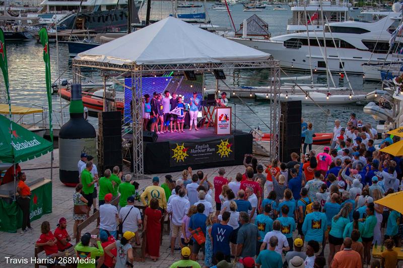 Crews enjoyed the English Harbour Rum Prizegiving after racing - 55th Antigua Sailing Week - photo © Travis Harris / 268Media