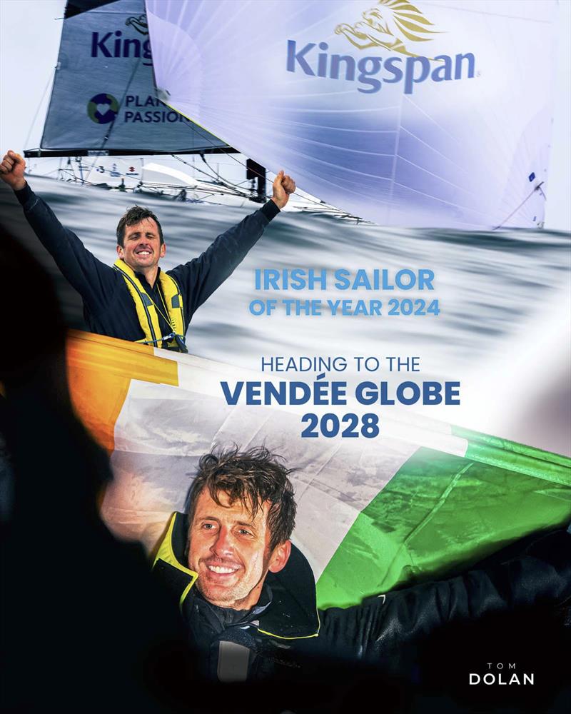 Tom Dolan honoured as Irish Sailor of the Year photo copyright Vincent Olivaud / La Solitaire taken at 