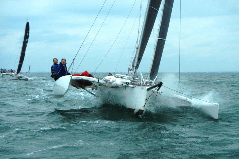 Day 3 - MOCRA National Championships at Royal Victoria YC and Bembridge SC photo copyright Mike Samuelson taken at Bembridge Sailing Club and featuring the MOCRA class