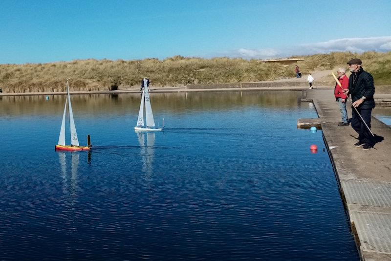 Topham Cup for 36R Vane boats at Fleetwood photo copyright Tony Wilson taken at Fleetwood Model Yacht Club and featuring the Model Yachting class