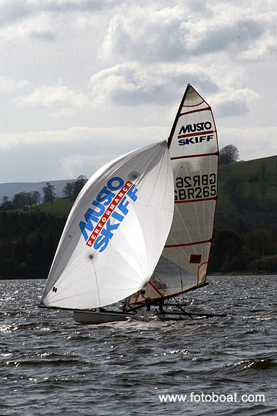 The first Scottish Skiff Grand Prix of 2007 takes place at Helensburgh photo copyright Alan Henderson / www.fotoboat.com taken at Helensburgh Sailing Club and featuring the Musto Skiff class