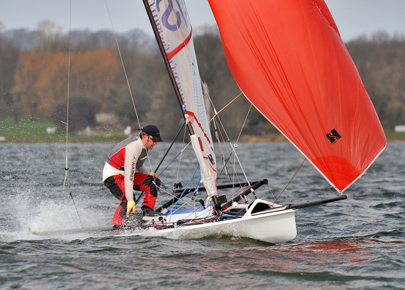 Superb conditions for the 29er, 49er, Musto Skiff & B14 open at Rutland photo copyright Tania Samus / www.photoblink.co.uk taken at Rutland Sailing Club and featuring the Musto Skiff class