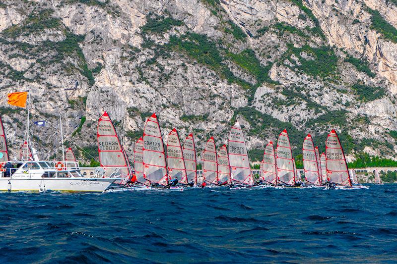 ACO 12th Musto Skiff Worlds at Torbole, Lake Garda Day 4 - photo © Emilio Santinelli