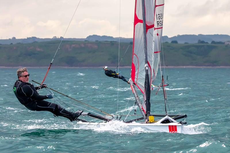 Andy Rice - Noble Marine UK Musto Skiff National Championship 2024 - photo © Tim Olin / www.olinphoto.co.uk