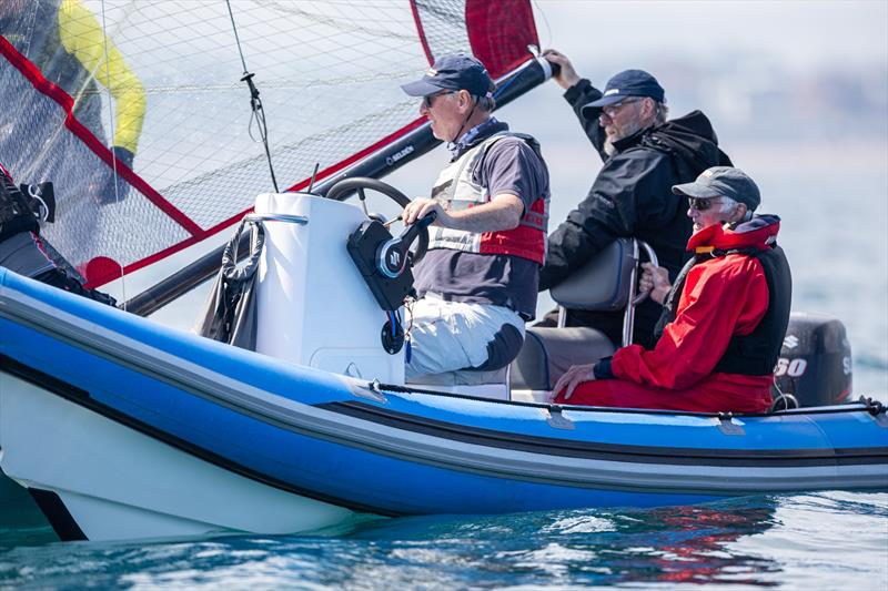 Keith Musto OBE - Day 3 of the ACO 13th Musto Skiff 2024 Worlds at the WPNSA - photo © Michael Oliver