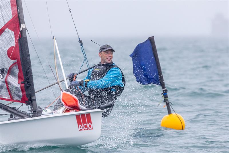 Sam Pascoe (1st) - Day 5 of the ACO 13th Musto Skiff 2024 Worlds at the WPNSA photo copyright Michael Oliver taken at Weymouth & Portland Sailing Academy and featuring the Musto Skiff class