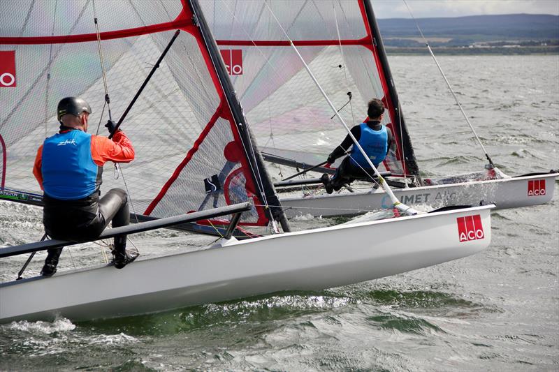 Musto Skiff Traveller at Chanonry - Ben Yeats and Euan Hurter photo copyright Stuart Brown taken at Chanonry Sailing Club and featuring the Musto Skiff class