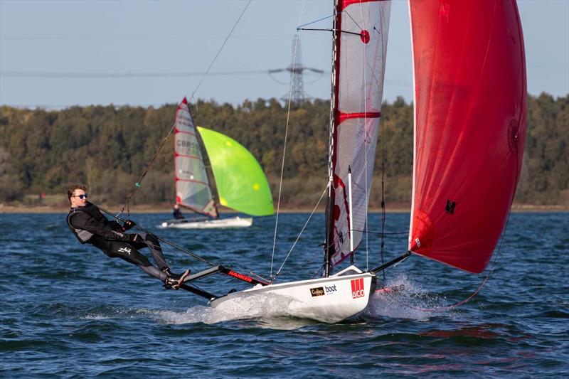 Ovington Multiclass Open photo copyright Ovington Boats taken at Grafham Water Sailing Club and featuring the Musto Skiff class