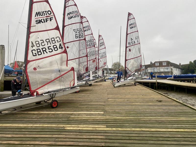 2024 Firecracker Weekend at Itchenor SC photo copyright Graeme Oliver taken at Itchenor Sailing Club and featuring the Musto Skiff class