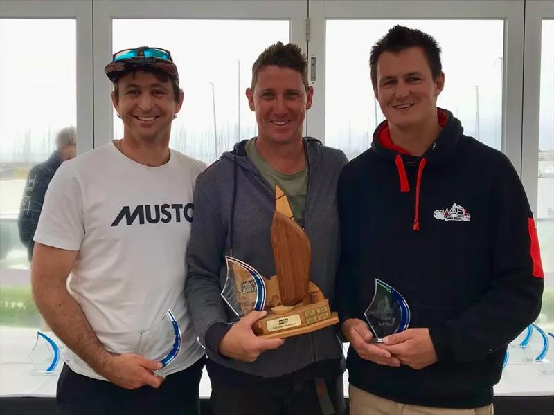 Casey Bates - Musto Skiff Victorian Championships photo copyright Paul Newman taken at  and featuring the Musto Skiff class