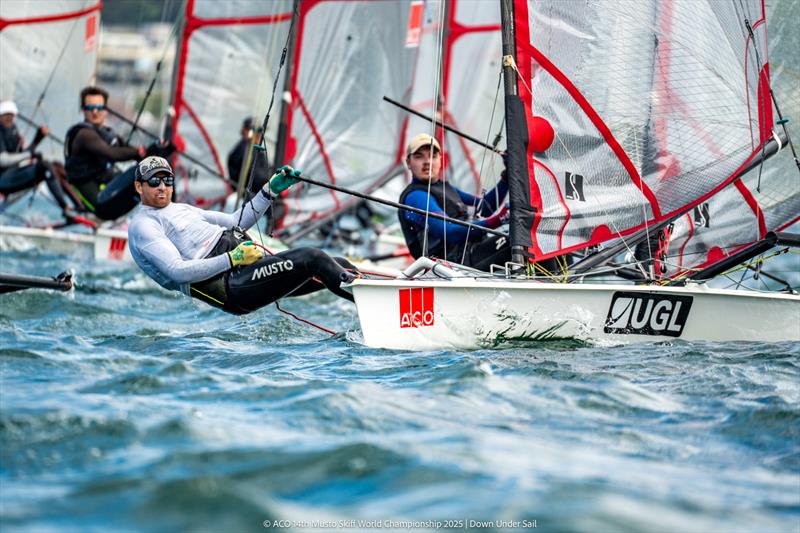 Matthias Houvenagel - ACO 14th MUSTO Skiff World Championship 2025, Sydney, Australia - photo © Down Under Sail