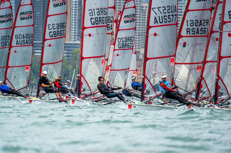 Racing - ACO 14th MUSTO Skiff World Championship 2025 in Sydney - photo © Down Under Sail