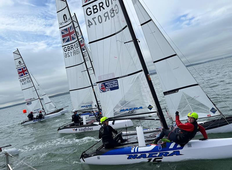 2024 UK Nacra 15 Summer Championship photo copyright Jacqui Trippier taken at Warsash Sailing Club and featuring the Nacra 15 class