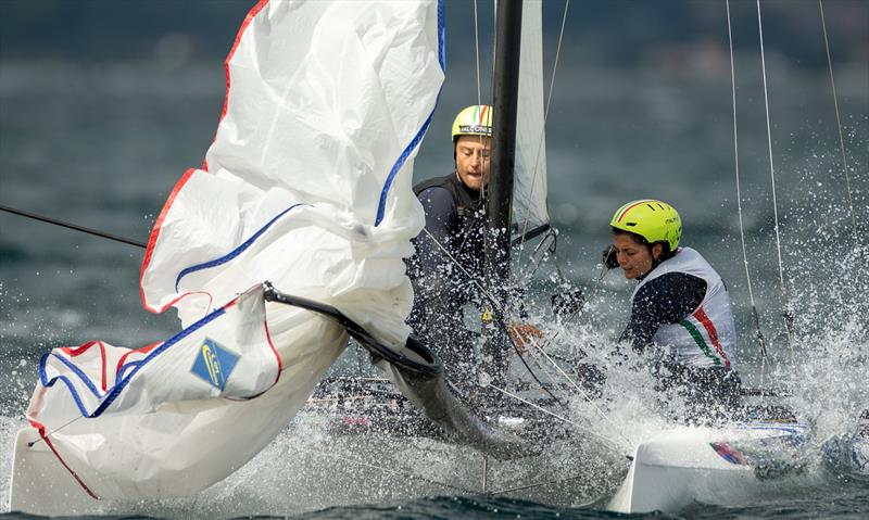 Nacra 17 - Day 4 - European Championships - Aarhus, Denmark - July 2022 - photo © Peter Brogger