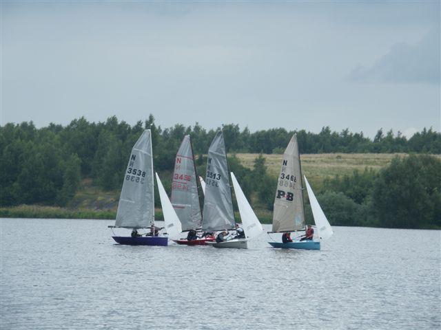 Gill Summer Event at Leigh & Lowton photo copyright Brian Herring taken at Leigh & Lowton Sailing Club and featuring the National 12 class