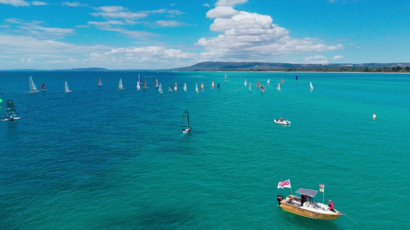 This year's event was light on the breeze at the start but the back end of the race was a glamour photo copyright Capel Sound Invitational taken at Rye Yacht Club and featuring the Nikki class